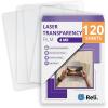 Reli. Transparency Sheets (120 Count, Laserjet Compatible) | 8.5×11″ Transparent Paper, Transparency Film for Laserjet Color Printer | Overhead Projector OHP Film | Clear Paper for Crafts/Teaching