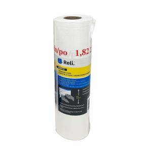 Reli. Masking Film, 1 Roll | 180′ Foot x 24″ Inch | Masking Plastic Film, Pre-Folded | Hand-Masking for Painting & Automotive | Plastic Overspray Protection(90 foot length x 72 inch width | 1 roll)
