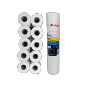 Reli. Masking Film, 10 Rolls Bulk (180′ Foot x 48″ Inch) | Masking Plastic Film for Painting, Automotive | Pre-Folded Compatible with Hand-Masker Plastic in Bulk (10 Pack)(10)