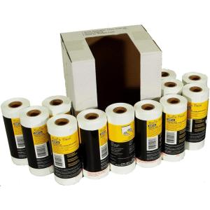 Reli. Masking Film, 12 Rolls Bulk (180′ Foot x 24″ Inch) – Masking Plastic Film for Painting, Automotive | Pre-Folded Plastic in Bulk(12)