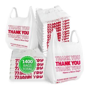 Reli. Thank You T-Shirt Bags (350 Ct) & Thank You T-Shirt Bags (1050ct)