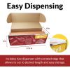 Made in USA | Bulk Value 17.25 in x 350 ft (4200 in) Reli. Pink Butcher Paper w/Dispenser Box | Serrated Cutting Blade | Food Grade Kraft Butcher Paper for Smoking Meat | Unwaxed, Meat Wrapping