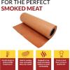 Made in USA | Bulk Value 17.25 in x 350 ft (4200 in) Reli. Pink Butcher Paper w/Dispenser Box | Serrated Cutting Blade | Food Grade Kraft Butcher Paper for Smoking Meat | Unwaxed, Meat Wrapping