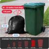 Reli. 30 Gallon Trash Bags Drawstring | 150 Count | Black | 30 Gallon Garbage Bags Heavy Duty | Large 30 Gal