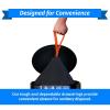 Reli. 30 Gallon Trash Bags Drawstring | 250 Count Bulk | Black | 30 Gallon Garbage Bags Heavy Duty | Large(250)
