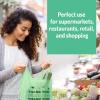Reli. Biodegradable Thank You Bags | 550 Count – Bulk | Biodegradable Shopping Bags, Grocery, Restaurant | OxoBiodegradable Plastic | 11.5″ x 6.5″ x 22″ (Green)