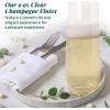 Reli. Champagne Flutes Plastic (50 Pack, 9oz) Clear, Stemless | Disposable Mimosa Glasses for Champagne, Mimosa, Cocktail, Wedding/Parties | BPA-Free Plastic Champagne Flutes, Shatterproof Cups