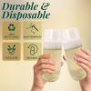 Reli. Champagne Flutes Plastic (50 Pack, 9oz) Clear, Stemless | Disposable Mimosa Glasses for Champagne, Mimosa, Cocktail, Wedding/Parties | BPA-Free Plastic Champagne Flutes, Shatterproof Cups