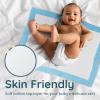 Reli. Disposable Changing Pads for Baby (220 Pack) | Disposable Diaper Changing Pads, 13″ x 18″ | Super Absorbent, Leak-Proof Liners | Waterproof, Quick Dry Underpads (Blue/White)