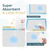 Reli. Disposable Changing Pads for Baby (220 Pack) | Disposable Diaper Changing Pads, 13″ x 18″ | Super Absorbent, Leak-Proof Liners | Waterproof, Quick Dry Underpads (Blue/White)