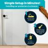 Reli. Door Protector from Dog Scratching (4 Pack) 40″ x 8.2″ | Anti-Scratch Door Protector for Cats & Dogs | Clear, Durable, Anti-Scratch Shield from Pet Scratching