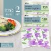Reli. Floral Print Guest Napkins (220 Pack) Bathroom Napkins Guest Disposable, 2-Ply | Paper Hand Towels 12″ x 15.75″ | Soft Paper Towels for Powder Room, Restaurant, Party, Wedding, Event, Bathroom(220)