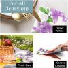 Reli. Floral Print Guest Napkins (220 Pack) Bathroom Napkins Guest Disposable, 2-Ply | Paper Hand Towels 12″ x 15.75″ | Soft Paper Towels for Powder Room, Restaurant, Party, Wedding, Event, Bathroom(220)