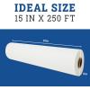Reli. Parchment Paper Roll (15″ x 250 ft) w/Dispenser Box, White | Parchment Paper for Baking & Air Fryer | Food Grade Baking Liners | Non-Stick, Cooking Liner for Grilling & Steaming