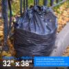 Reli. SuperValue 33 Gallon Trash Bags | 125 Count | Made in USA | Heavy Duty | Black Multi-Use Garbage Bags