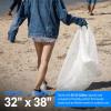 Reli. SuperValue 33 Gallon Trash Bags | 50 Count | Made in USA | Heavy Duty | Clear Multi-Use Garbage Bags