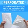 Reli. SuperValue 33 Gallon Trash Bags | 50 Count | Made in USA | Heavy Duty | Clear Multi-Use Garbage Bags