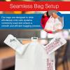 Reli. T-Shirt Bags (300 Count) Plastic Bags – Bulk Grocery & Shopping – White T-Shirt Sacks in Bulk (11.5″ x 6.5″ x 21″)
