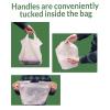 Reli. To Go Bags/Take Out Bags (250 Count) (Small 16″ L x 8″ W + 10.75″ H) Reusable Plastic Bags with Handles | Die Cut Handle – Plastic | Use for Shopping, Business, Carry Out, Restaurant