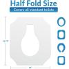 Reli. Toilet Seat Covers (1250 Pcs, 5 Packs of 250) | Disposable Toilet Seat Cover – Flushable – 14×16″ (Half-Fold) | Paper Liners for Restroom, Bathroom, Travel, Camping, Kids Potty Training