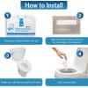 Reli. Toilet Seat Covers (1250 Pcs, 5 Packs of 250) | Disposable Toilet Seat Cover – Flushable – 14×16″ (Half-Fold) | Paper Liners for Restroom, Bathroom, Travel, Camping, Kids Potty Training