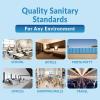 Reli. Toilet Seat Covers (1250 Pcs, 5 Packs of 250) | Disposable Toilet Seat Cover – Flushable – 14×16″ (Half-Fold) | Paper Liners for Restroom, Bathroom, Travel, Camping, Kids Potty Training