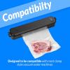 Reli. Vacuum Sealer Bags 8×12 in. | 200 Pack | Pre-Cut Embossed Vacuum Bag for Food | BPA Free | Food Sealer for Sous Vide, Freezer Storage, Meal Prep | Quart Size, Clear
