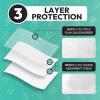 Reli. White Dental Bibs (300 Pack) | 13″x18″ Dental Bibs Disposable for Patients, Dentists | 3-Ply Waterproof, Disposable Sheets for Medical Tray Cover, Nail Mat, Tattoo Shop