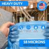 Reli. 33 Gallon Recycling Bags | Heavy Duty | 14,400 Total | 120 Bags/Case, 120 Cases/Pallet | Made in USA | Blue