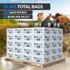 Reli. 40 to 45 Gallon Trash Bags | Heavy Duty | 15,000 Total | 250 Bags/Case, 60 Cases/Pallet | Made in USA | Black