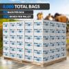 Reli. 40 to 45 Gallon Trash Bags | Heavy Duty | 8,000 Total | 50 Bags/Case, 160 Cases/Pallet | Made in USA | Clear