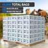 Reli. 40-45 Gallon Recycling Bags | Heavy Duty | 10,800 Total | 100 Bags/Case, 108 Cases/Pallet | Made in USA | Blue
