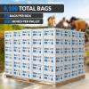 Reli. 55-60 Gallon Recycling Bags | Heavy Duty | 8,100 Total | 75 Bags/Case, 108 Cases/Pallet | Made in USA | Blue