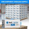 Reli. 65 Gallon Trash Bags | Heavy Duty | 6,480 Total | 60 Bags/Case, 108 Cases/Pallet | Made in USA | Clear