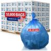 Reli. 40-45 Gallon Recycling Bags | Heavy Duty | 10,800 Total | 100 Bags/Case, 108 Cases/Pallet | Made in USA | Blue