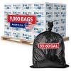 Reli. 55-60 Gallon Trash Bags | Heavy Duty | 9,000 Total | 150 Bags/Case, 60 Cases/Pallet | Made in USA | Black