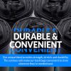 Reli. 6-10 Gallon Trash Bags | 1000 Bags | Black | Bathroom | Strong | Garbage(Black)