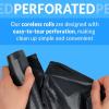 Reli. 6-10 Gallon Trash Bags | 1000 Bags | Black | Bathroom | Strong | Garbage(Black)