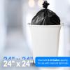 Reli. 6-10 Gallon Trash Bags | 1000 Bags | Black | Bathroom | Strong | Garbage(Black)