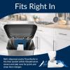Reli. SuperFit Code J (120 Count) | Compatible with Simplehuman Code J | Dispenser Pack Custom Fit Liners | Drawstring Trash Bags | 30-45 Liter / 8-12 Gallon | White