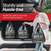 Reli. Thank You Plastic Bags | 1000 Pack | (11.5″ x 6.5″ x 21″), Black | Plastic Bags with Handles | Ideal for Grocery, Shopping, Food Take Out, Restaurants, Small Business