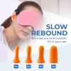 Reli. Foam Ear Plugs (100 Pairs Bulk), Individually Wrapped | 31 dB NRR | Disposable Foam Ear Plugs for Sleeping Noise Cancelling | Blocks Loud Noises for Snoring, Concerts, Travel (Peach)(1 Count (Pack of 200))