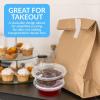 Reli. Deli Containers with Lids (50 Sets), 8 oz | Plastic Deli Containers with Lids 8oz | Disposable To Go Food Storage | Microwave & Freezer Safe (Clear)