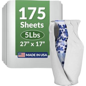 Reli. Newsprint Packing Paper (5 lbs), 175 Sheets | 27″ x 17″ | Packing Paper Sheets for Moving | Newspaper Box Filler | Perfect for Wrapping, Moving, & Packaging Supplies | Made in the USA