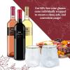 Reli. 12oz. Disposable Wine Glasses Gold-Rim (20 Pack) Stemless Crystal Clear | Reusable & Recyclable BPA-Free Food-Grade Plastic | Shatterproof Party Cups for Juices, Cocktails, Whiskey Any Occasion