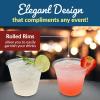 Reli. Plastic Cups 9 oz | 150 Pack | Disposable Party Cups | Clear Plastic, Disposable Glasses (Tumblers) | Elegant