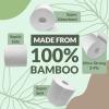 Reli. Bamboo Toilet Paper (12 Jumbo Rolls) | 3 Ply Toilet Paper (350 Sheets/Roll) Bathroom Tissue | Organic Bath Tissue | Bamboo Chemical Free Rolls (4200 Sheets Total)(Standard 3-Ply (12 Rolls) (Pack of 2))