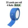 Reli. Painter’s Tape, Blue | 4 Rolls | 2″ x 55 Yards Per Roll (220 Yards Total) | Blue Tape/Painters Tape 2 Inch Wide | Painting/Masking for Walls, Glass, Wood Trim, Multi-Surface(4)