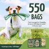 Reli. Biodegradable Dog Poop Bags (550 Count, Bulk) (Large Single Roll – Dispenser Box) | 9×13″ Large Dog Bags for Poop | Green, Eco-Friendly | Oxobiodegradable Pet Waste Disposal | Unscented