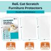 Reli. Cat Scratch Furniture Protector (6 Pack – Combo Pack – M, L, XL Sizes) Double Sided Cat Scratching Pads/Couch Protector from Claws | Clear Anti Scratch Furniture Shield